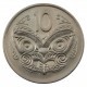 Nowa Zelandia 10 centów, 1972