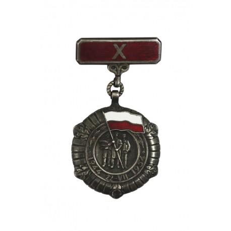 Odznaczenie, medal X LAT PRL 1944-1954