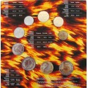 Zestaw polskich monet obiegowych 2012