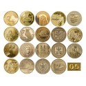 Komplet monet 2 zł z roku 2005