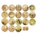 Komplet monet 2 zł z roku 2009