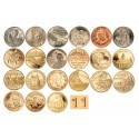 Komplet monet 2 zł z roku 2011