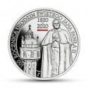 10 zł 100. rocznica urodzin Świętego Jana Pawła II, druk UV