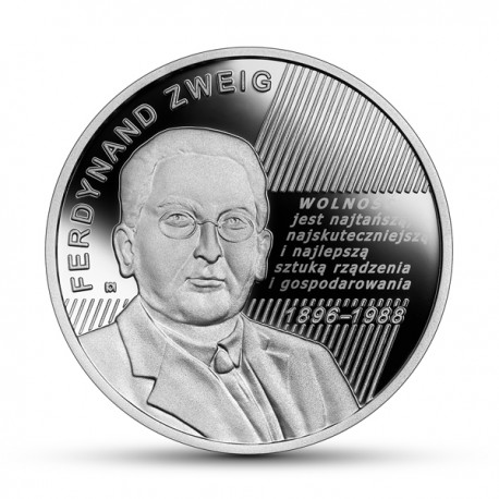 10 zł Wielcy polscy ekonomiści - Ferdynand Zweig