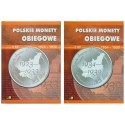 Albumy na polskie monety obiegowe II RP, 1923-1939, - 2 tomy