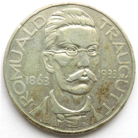 10 złotych, Romuald Traugutt, 1933, stan 3