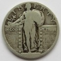 USA - 1/4 Dolara - 25 Centów 1917-1930 LIBERTY - Srebro