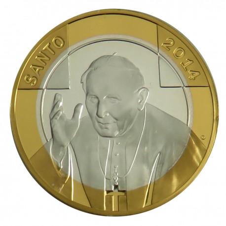 Medal Santo Subito Jan Paweł II - Emisja kanonizacyjna