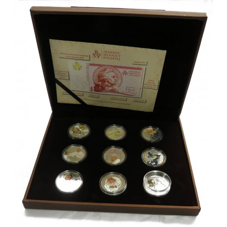Kolekcja Replik Królewskich monet polskich - zestaw 7 numizmatów