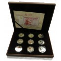 Kolekcja Jan Paweł II - Święty łączący narody - zestaw 9 numizmatów