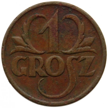 1 grosz, 1925, stan 3