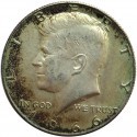 1/2 dolara, - 1966 - Kennedy - USA, patyna