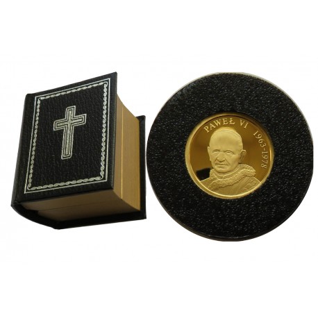 10 dolarów, Papież Paweł VI, złoto Au 999