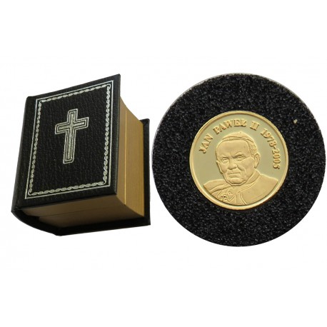 10 dolarów, Papież Jan Paweł II, złoto Au 999