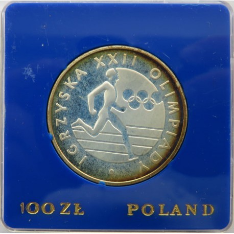 100 zł, Igrzyska XXII Olimpiady, 1980 r.