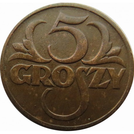5 groszy 1928, stan 2