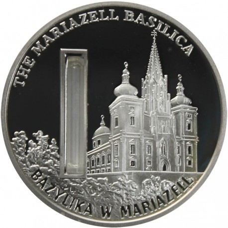 10 dolarów - Bazylika W Mariazell - Miejsca Święte w etui