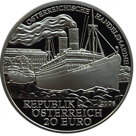 Austria, 20 euro 2006 Port w Trieście
