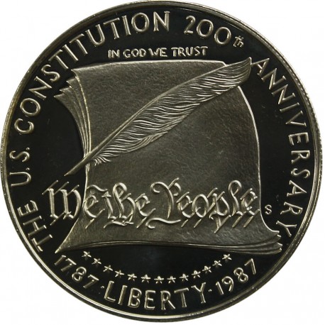 USA, 1 dolar 1987 200-lecie konstytucji USA