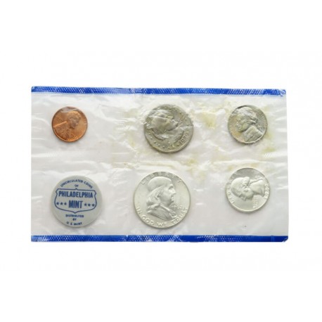 USA zestaw monet 1962 Mennica Filadelfia