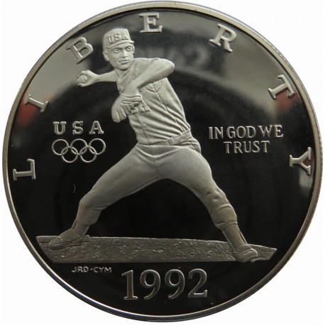 USA 1 dolar, 1992, IGRZYSKA W BARCELONIE