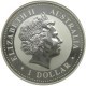 Australia, 1 dolar 2009 Kookaburra, srebro 999, 1 oz