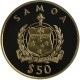 Samoa, 50 $ 1998, Królowa Elżbieta, stan menniczy