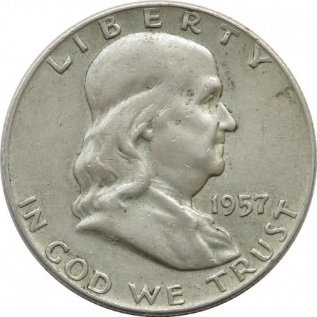 USA Half dollar, 1957, D, stan 3
