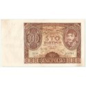 Banknot 100 zł 1934 rok, seria BP, stan 3