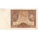 Banknot 100 zł 1934 rok, seria BM, stan 3