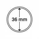 Kapsle do monet o średnicy 36 mm firmy Leuchtturm