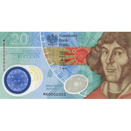 20 zł Mikołaj Kopernik - banknot