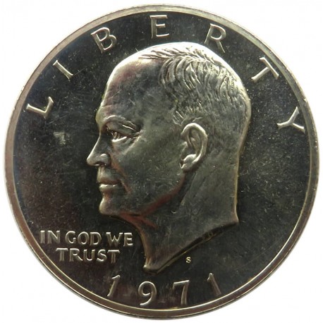 USA 1 dolar, 1971 Eisenhower, srebro