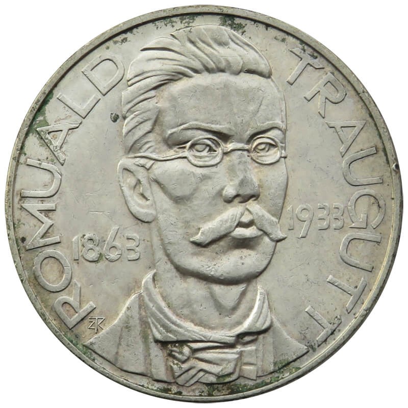 10 Złotych, Romuald Traugutt, 1933, Stan 2-