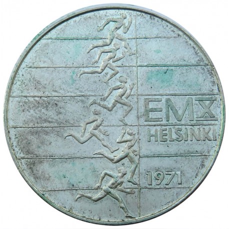 Finlandia 10 marek, 1971 X Mistrzostwa świata w lekkoatletyce