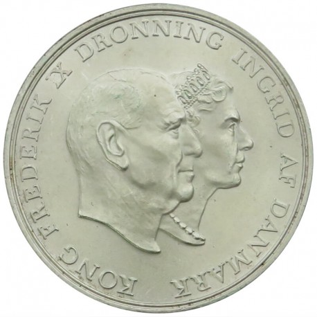 Dania 5 koron, 1960 Srebrne wesele