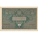 10 marek polskich , rok 1919, stan 2, II Serja CE 019901 niski numer