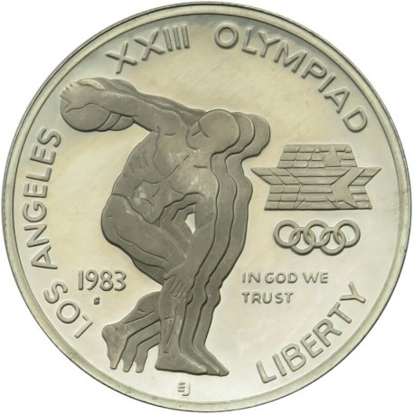 Dolar Liberty Igrzyska w Los Angeles 1984 + certyfikat