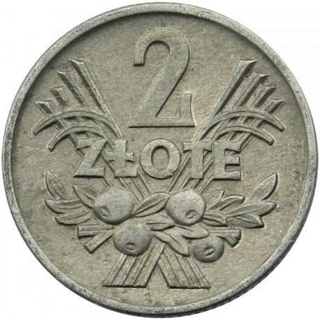 2 zł, Jagody, 1960, 2, PRL
