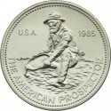 USA The american prospector, 1 Oz. , 1985 r. stan 1-