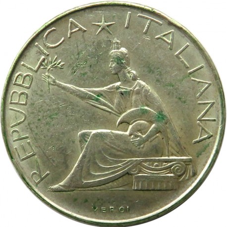 Włochy, 500 lirów, 1961, stan 2