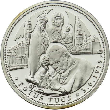 Polska, medal Jan Paweł II Totus tuus, 2005
