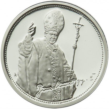 Polska, Jan Paweł II, 30 rocznica pontyfikatu, 2008, srebro Ag999