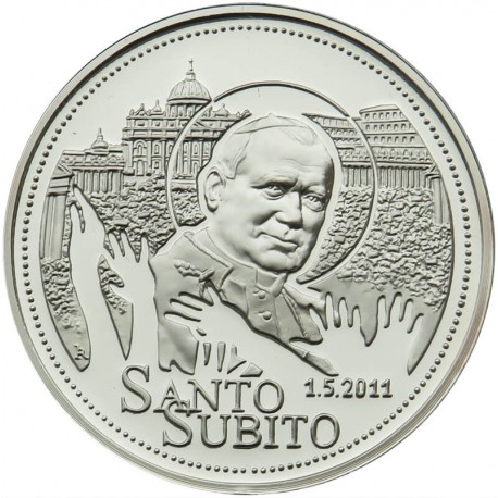 Polska, medal Jan Paweł II, Santo subito, 2011 r.