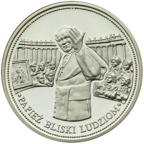 Polska, medal Jan Paweł II, Papież bliski ludziom, 2008 r.
