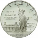 USA, 1 dolar, Statua Wolności, 1986 S, stan 2+