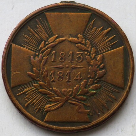 Medal za wojny napoleońskie 1813-1814, Prusy