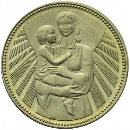Bułgaria 2 lewy - 1300 lat Bułgarii - Matka i dziecko 1981