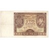 Banknot 100 zł 1934 rok, seria BW. 9210201, stan 5