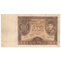 Banknot 100 zł 1934 rok, seria CZ. 0205093, stan 5